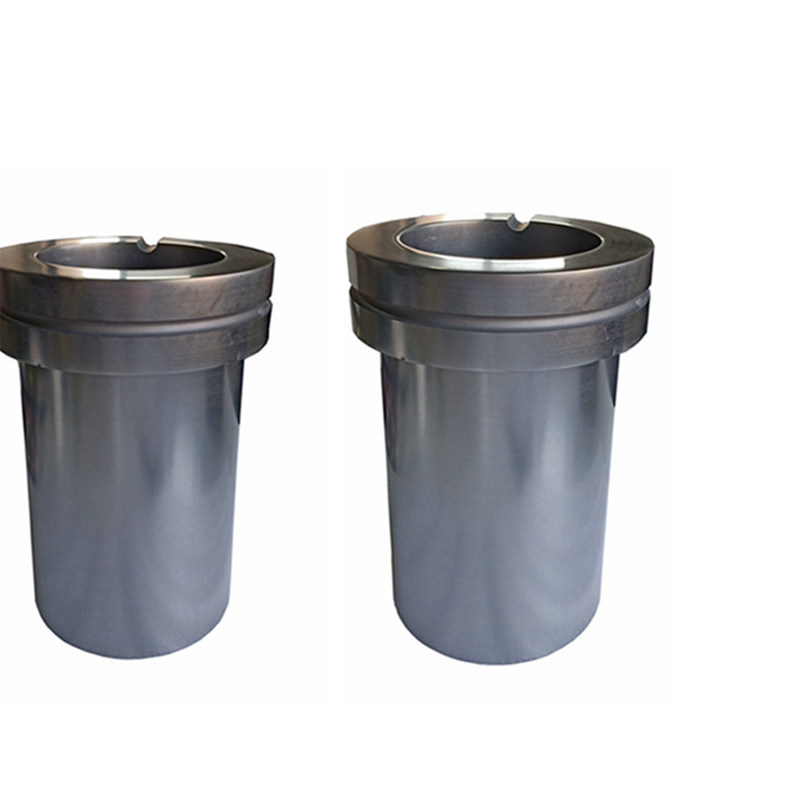 Silicon Carbide Graphite Crucible For Melting Copper / Aluminum