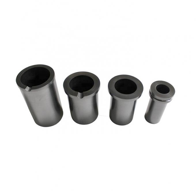 3kg High Temperature Graphite Furnace Crucible With Ceramic Sleeve