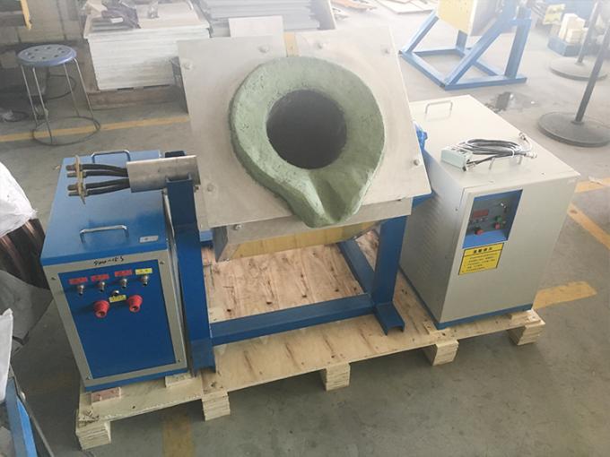 25kg 70kw Stainless Steel Induction Melting Furnace Small Furnace For