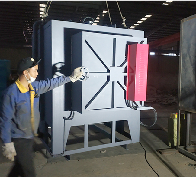 45KW 900C Industrial Heat Treatment Furnaces Box Type Resistance