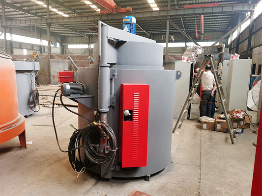 400kg 36kw Continuous Tempering Ovens For Alloy Parts