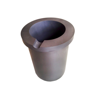 1.75-1.85G/Cm3 Graphite Induction Furnace Crucible For Melting Metal