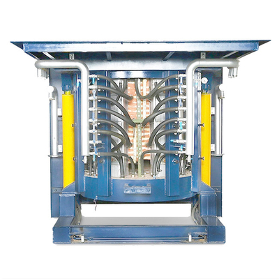 ISO9000 5T Hydraulic Industrial Induction Furnace For Steel Melting