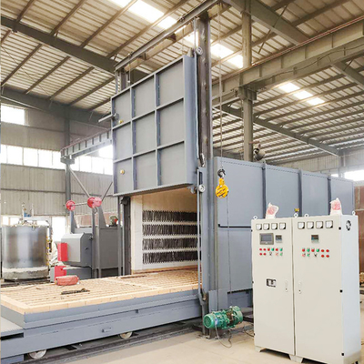 Small 1200C High Temperature Trolley Type Hardening Furnace