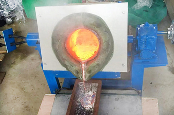 Electric Induction Heating 110kw IGBT Induction Furnace
