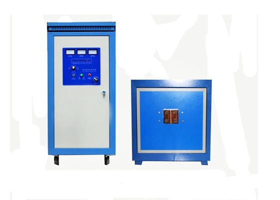 High Speed 100KW Induction Heating Furnace 400-4000A Metal Forging Oven