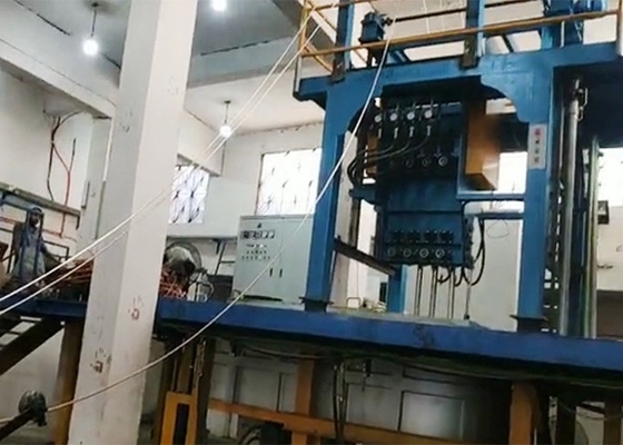170A Upward Copper Continuous Casting Machine Tube Wire Rod Melting Machine