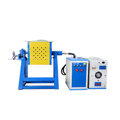 IGBT Power Devices High Temperature 1800C Induction Melting Machine For All Kinds Metal