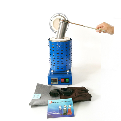 Temperature Control Induction 3kg Gold Melting Furnace